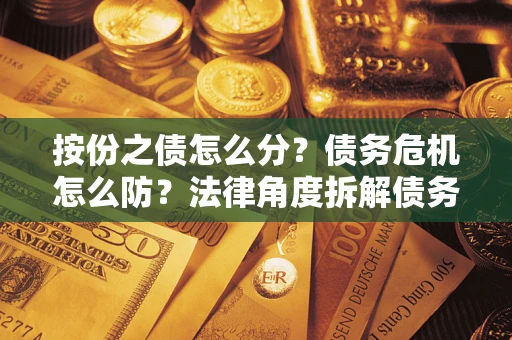 北京按份之债怎么分？债务危机怎么防？法律角度拆解债务分配与风险自保指南