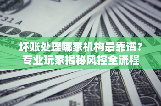 北京坏账处理哪家机构最靠谱？专业玩家揭秘风控全流程