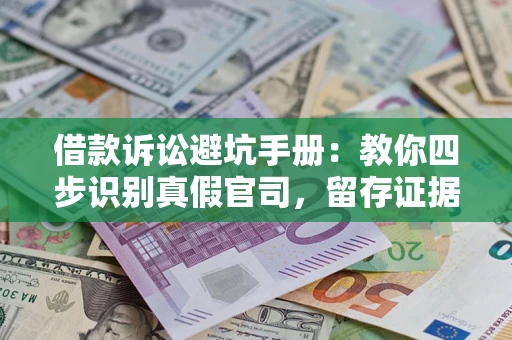 北京借款诉讼避坑手册：教你四步识别真假官司，留存证据不踩雷