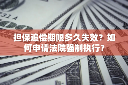 北京担保追偿期限多久失效？如何申请法院强制执行？