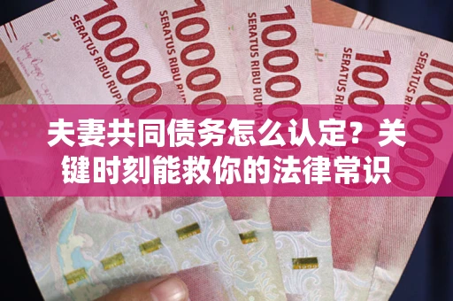 北京夫妻共同债务怎么认定？关键时刻能救你的法律常识