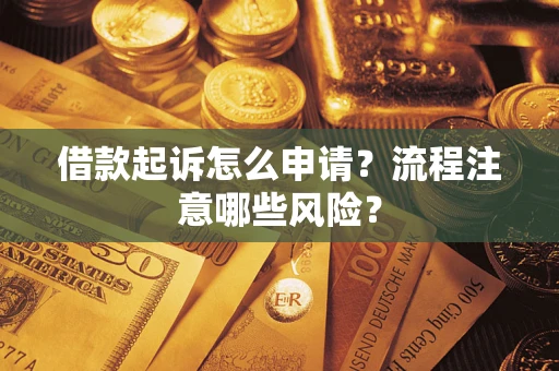 北京借款起诉怎么申请？流程注意哪些风险？